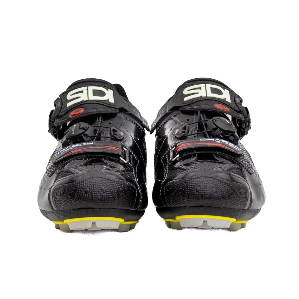 SiDi Dragon 4 carbon SRS mountain mesh‎ 2-bolt Mens MTB CX shoes EU 43.5 US 10.5